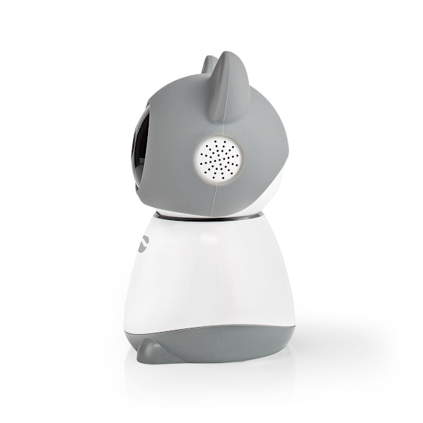 Nedis SmartLife Inomhus Kamera | Wi-Fi | Full HD 1080p | Panorera lutning | microSD (ingår inte) / Molnlagring (tillval) | Med rörelsesensor | Nattsik