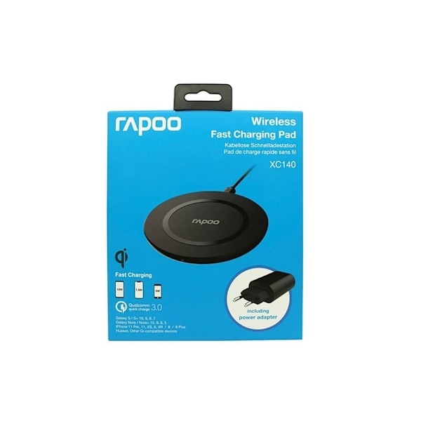 Rapoo QI Charger XC140 Charging Pad 10W Black