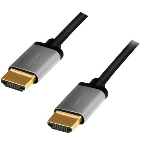 LogiLink HDMI-kaapeli Premium High Speed ​​​​HDMI 4K/60Hz 2m