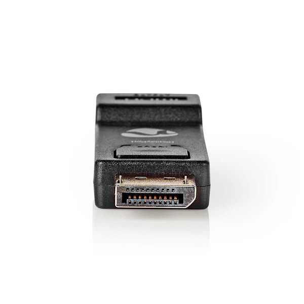 Nedis DisplayPort-sovitin | DisplayPort uros | HDMI™ Ulostulo | 1080p@60Hz | Niklattu | Suora | Pyöreä | ABS | ABS-Muovi | Musta | Laatikko