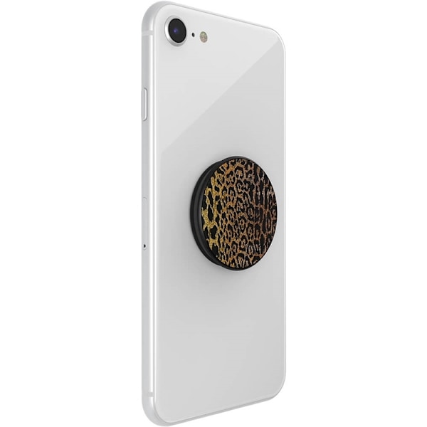 PopSockets Embossed Metal Leopard Irrotettava Pito ja Telakointitoiminto LUXE