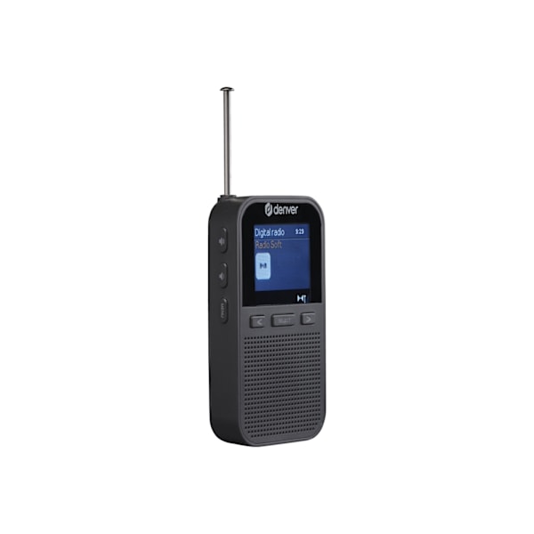 Denver DAH-126 DAB bærbar radio Sort