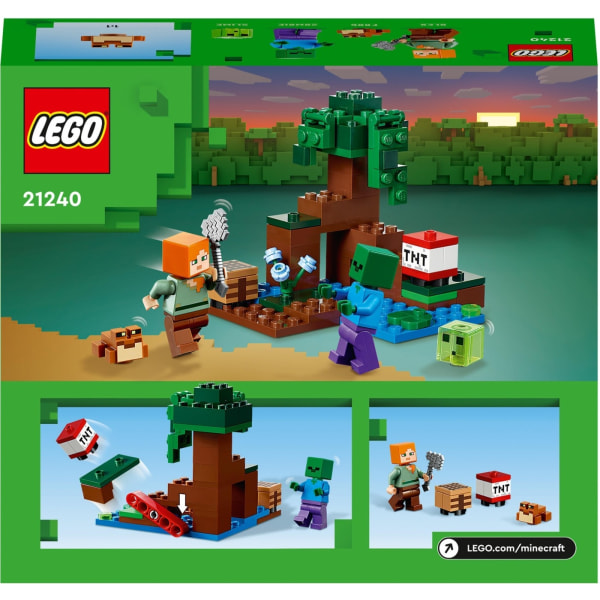 LEGO Minecraft 21240 - Suoseikkailu