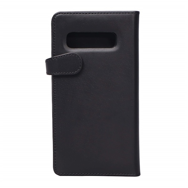Buffalo Wallet Læder Samsung S10+ Sort Svart