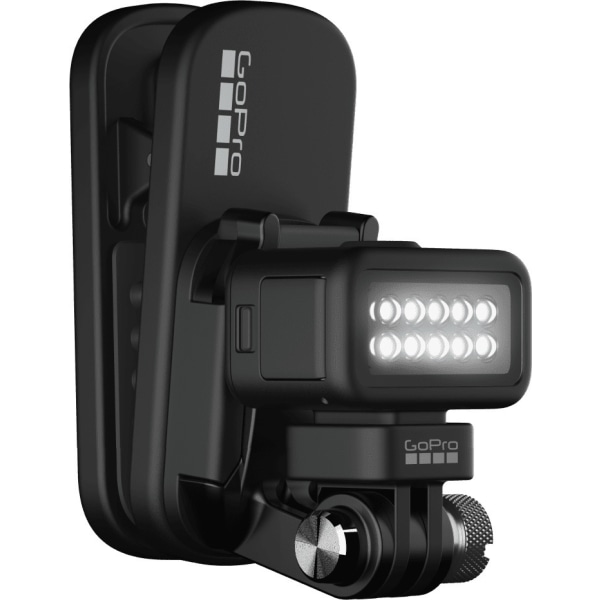 GoPro Zeus Mini LED-valo klipsillä.