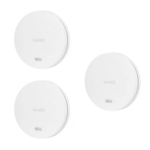 Hombli Smart Rökdetektor Vit Promo 3-Pack