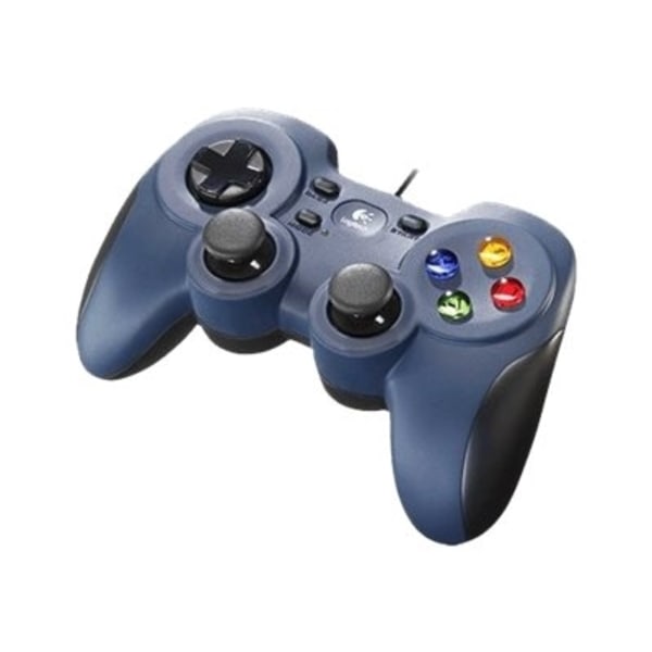 Logitech F310 Sort, Blå USB 2.0 Gamepad PC