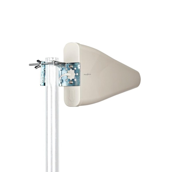 Nedis 5G / 4G / 3G antenne | 5G | Indendørs eller udendørs | 698-5000 MHz | Forstærkning: 11 dB | 4.00 m | Hvid