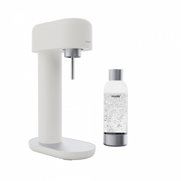 Mysoda Ruby 2 Kolsyremaskin, Vit/Silver