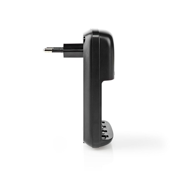 Nedis NiMH Batteriladdare AA / AAA | 1.2 / 9 V DC | 0.5 A A | Underhållsladdning | Euro / Typ C (CEE 7/16) | Batteritypsenergi: AA / AAA / E-Block | S