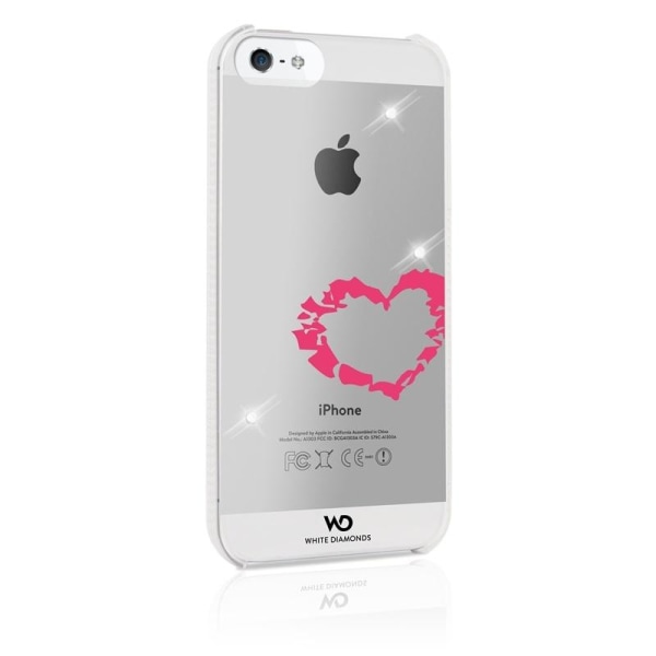 White Diamonds WHITE-DIAMONDS Cover iPhone 5/5S/SE Lipstick Kiss Rosa