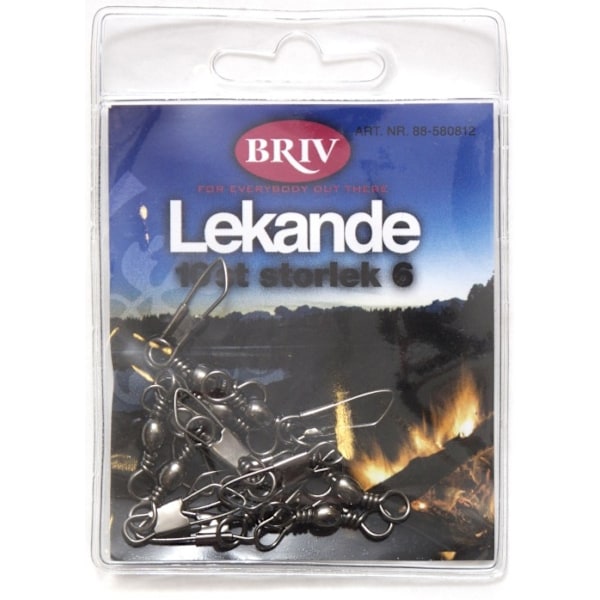 Lekande storlek 6, 10-pack