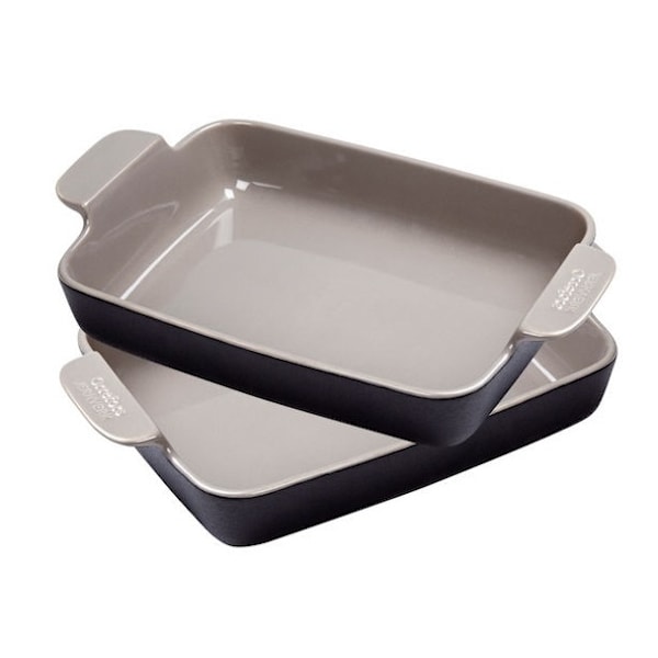 Orrefors Jernverk, Gratängset i Keramik 2-Pack, Svart Svart
