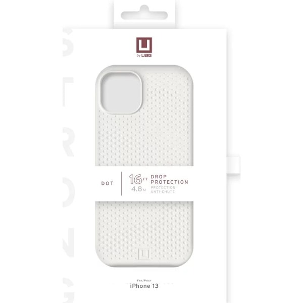 urbanarmorgear iPhone 13 [U] Dot Cover, Marshmallow Vit