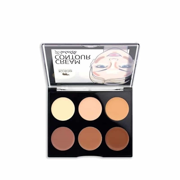 Kokie Cream Contour Palette - Light/Medium