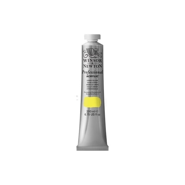 WINSOR Proff. acrylic 200ml lemon yellow 346