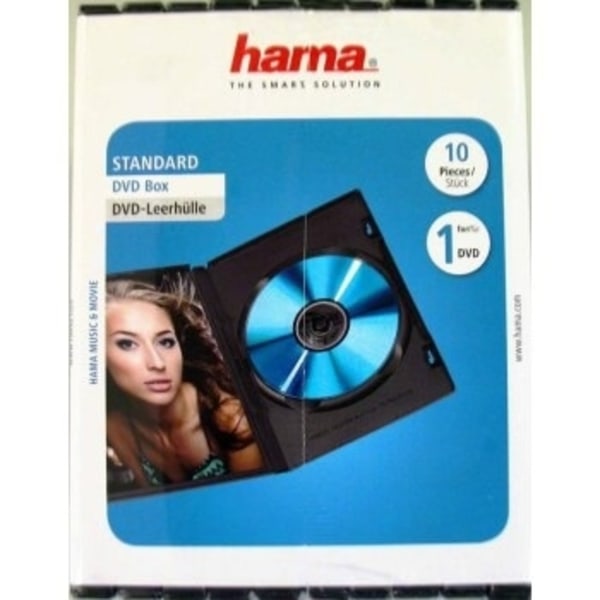 HAMA DVD-Box Standard Sort 10-pak