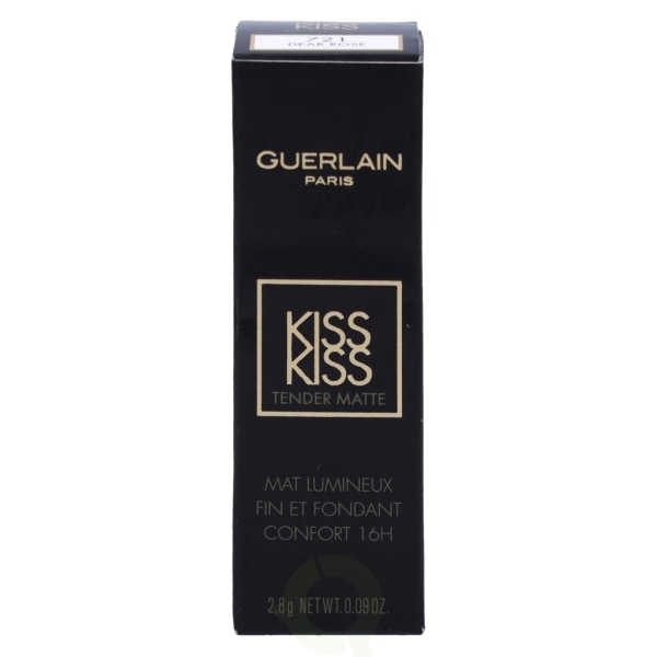 Guerlain Kiss Kiss Tender Matte Lipstick 2,8 gr #721 Dear Rose