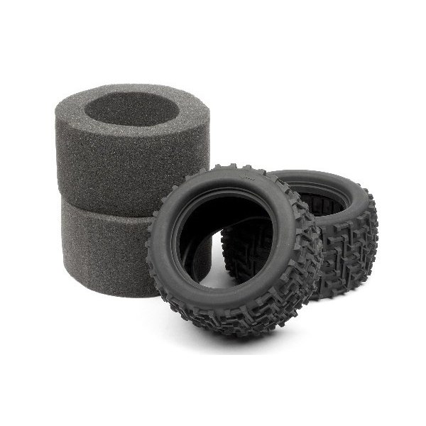 Bullet Ammunition Tyres (2Pcs)