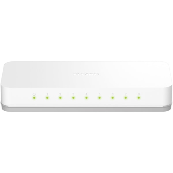 D-Link GO-SW-8E 8-Port Fast Ethernet Easy Desktop Switch