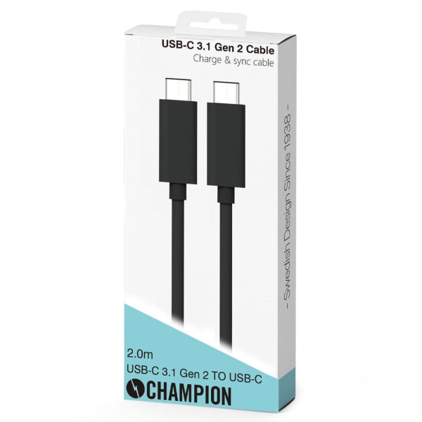 USB-C, 3.1 Gen2  - USB-C, 2m