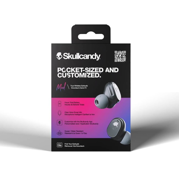 Skullcandy Hovedtelefon  MOD True Wireless In-Ear Sort Svart