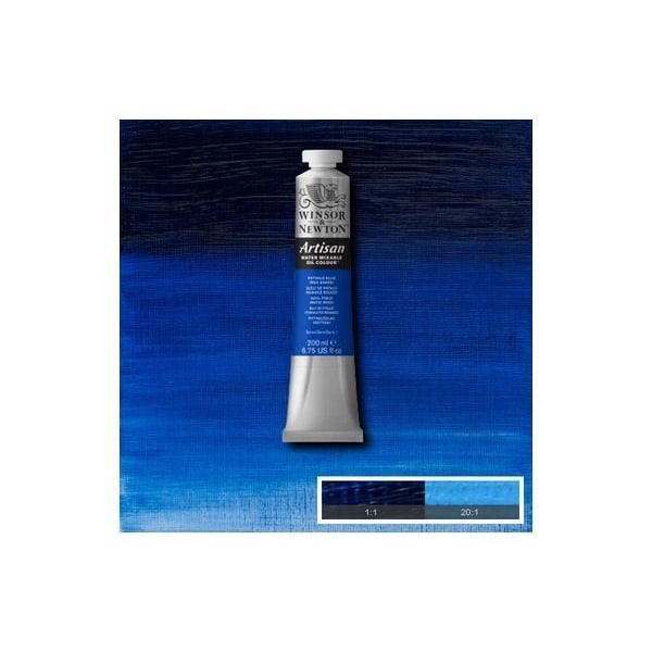 WINSOR Artisan water mix oil 200ml Phthalo blue 514