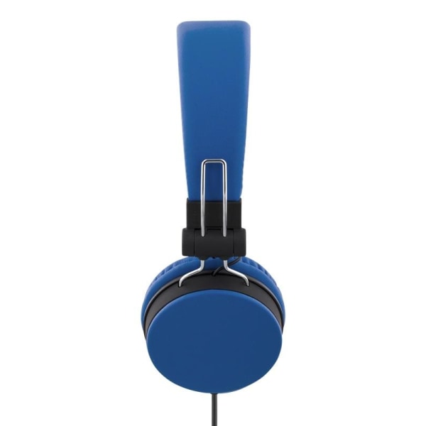 STREETZ kuulokemikrofoni, kokoon taittuva, 1,5m kaapeli, sininen Blå