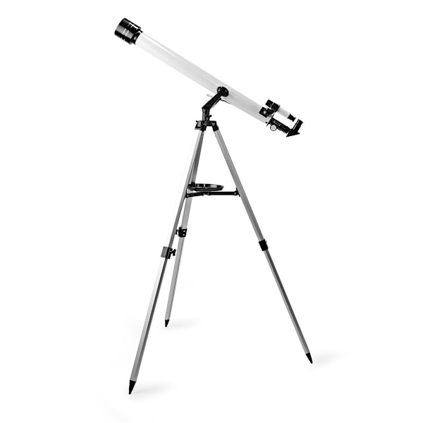 Nedis Teleskop | Bländare: 50 mm | Brännvidd: 600 mm | Finderscope: 5 x 24 | Maximal arbetshöjd: 125 cm | Tripod | Svart / Vit