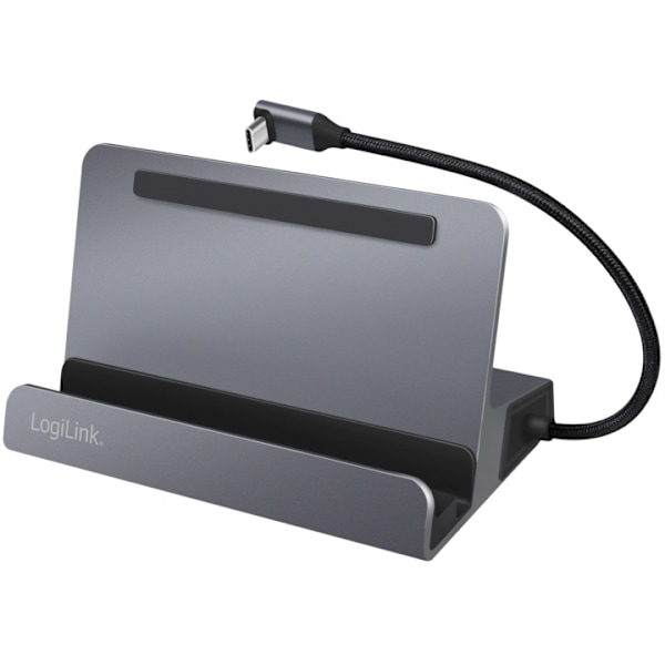 LogiLink USB-C-dockingstation 6-i-1 iPad/Steam Deck m.m