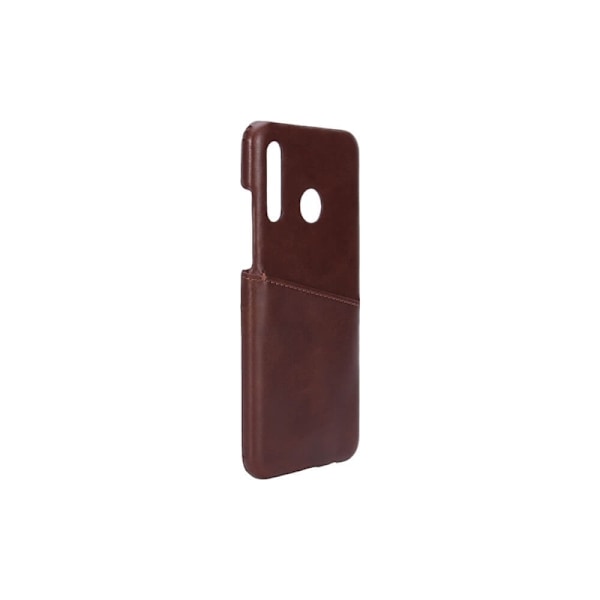 Onsala Mobilskal Läder Brun - Huawei P30 Lite Brun