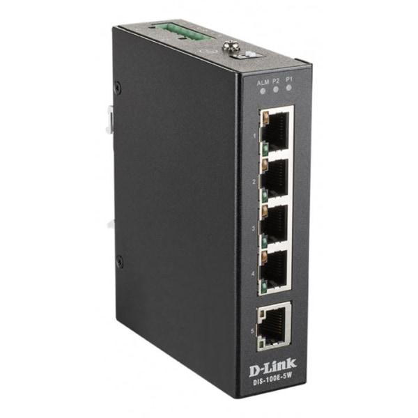 dlink 5 Port Unmanaged Switch with 5 x 10/100 BaseT(X) ports