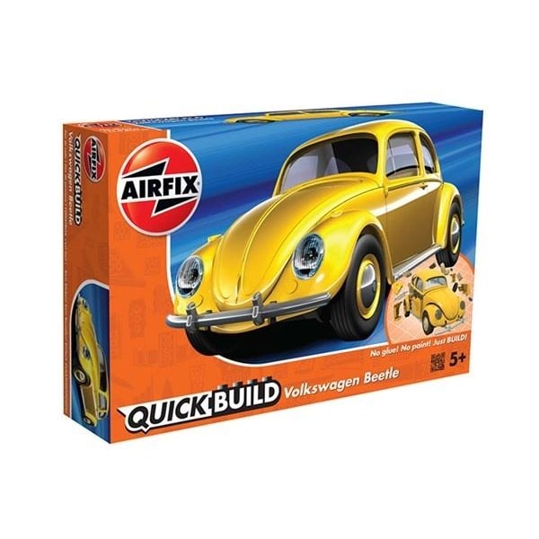 Airfix Quick Build VW Beetle - Yellow