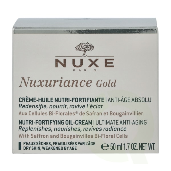 Nuxe Nuxuriance Gold Nutri-Fortifying Oil Cream 50 ml Dry Skin,