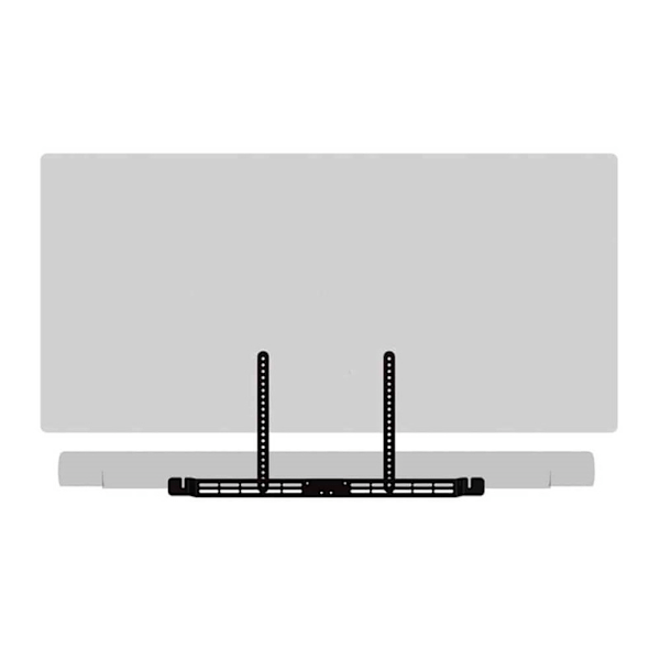FLEXSON TV-teline SONOS ARC Musta