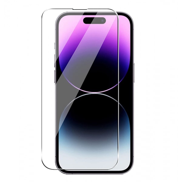 Skärmskydd i härdat glas till iPhone 15 Plus Transparent