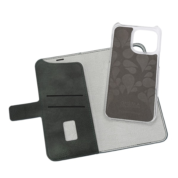 Onsala Wallet Case Eco 2 kortrum MagSeries Dark Green - iPhone 15 Pro Max Grön