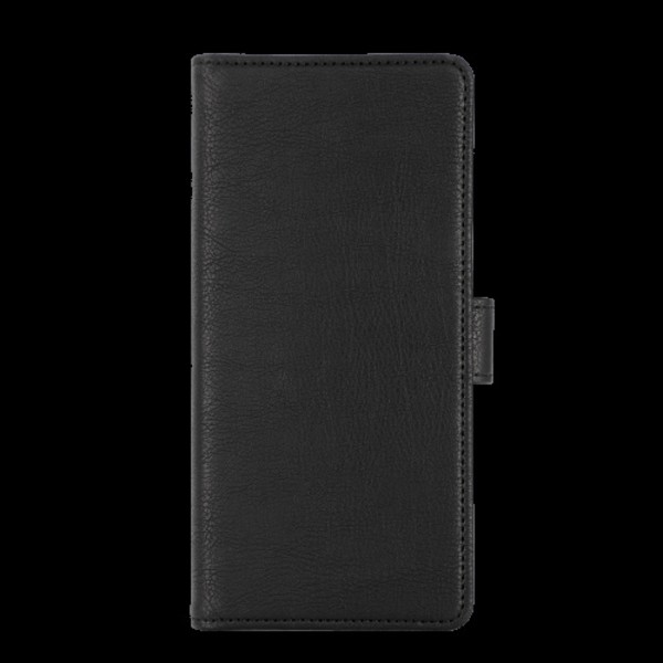 essentials Samsung Galaxy S23 Ultra PU wallet, detachable,blk Svart