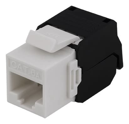DELTACO UTP Cat6a Keystone kontaktdon, "Tool-free