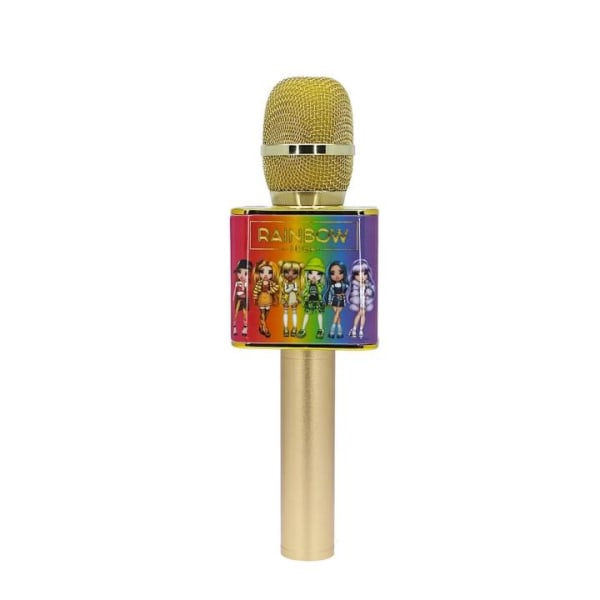 Trådlös Karaoke-mikrofon med inbyggd högtalare, Rainbow High
