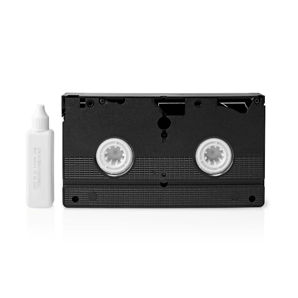 Nedis Regörings tejp | 20 ml | VHS-huvuden | Svart