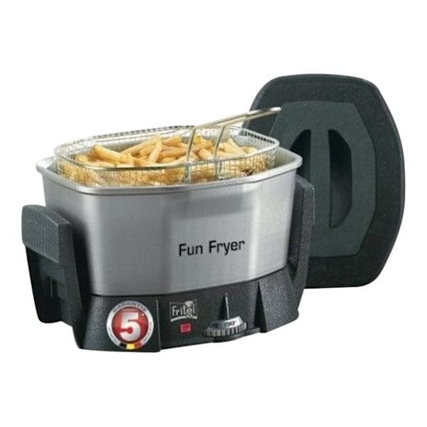FRITEL Starter Fritureapparat 1.5liter Sort/grå/sølv
