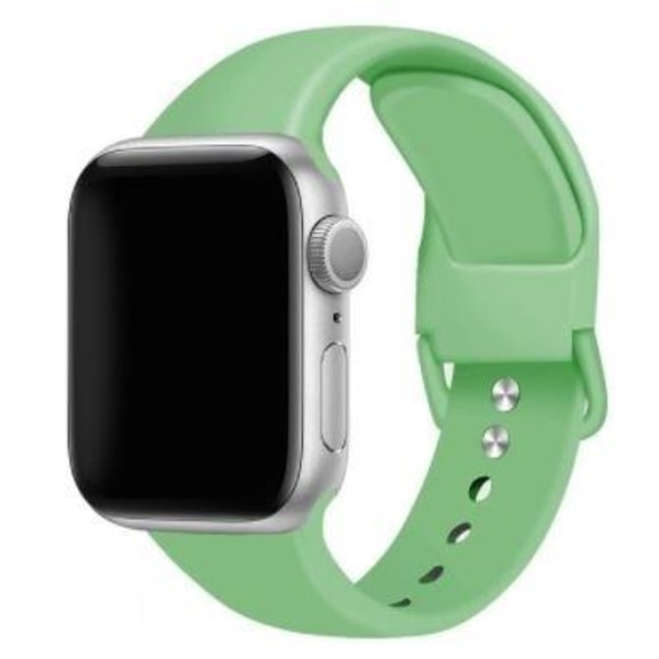 Silikone urrem kompatibel med Apple Watch, 42/44 mm, Bright