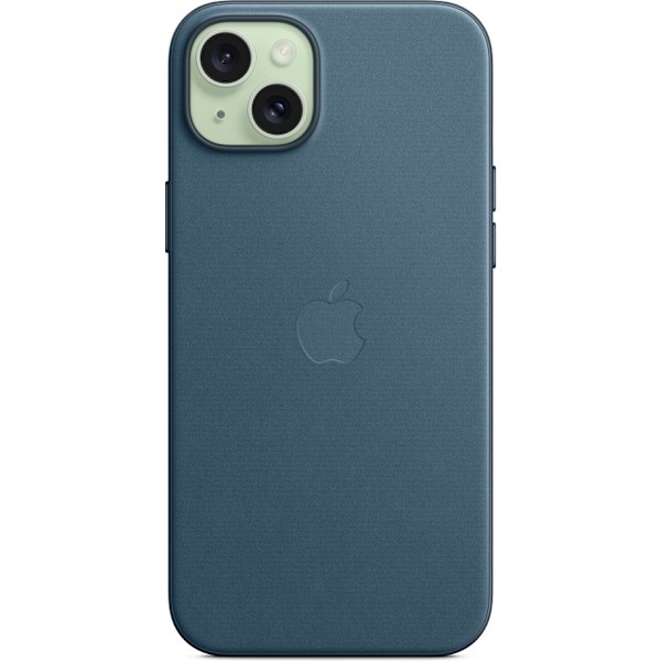 Apple iPhone 15 Plus FineWoven-fodral med MagSafe, Pacific Blue Blå