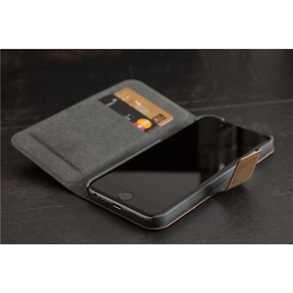 Golla ROAD iPhone6/6S 4,7 Booklet Kreditkort Taupe G1725 Brun
