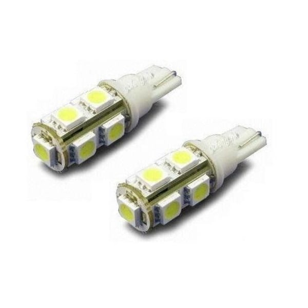 LED Positionsljus, Sockel W5W, 9-LED (2-Pack)