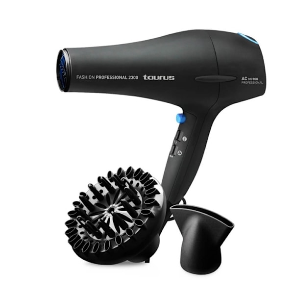 Taurus Hårfön 2200W Fashion Professional 2300 Svart
