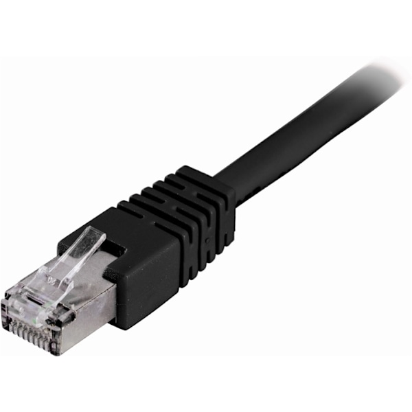 DELTACO F/UTP Cat6 patchkabel, LSZH (Low smoke zero halogen), 0,3m, so