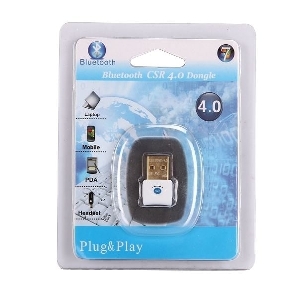 Minimalistisk Bluetooth Dongel/Adapter, USB 2,0/3,0