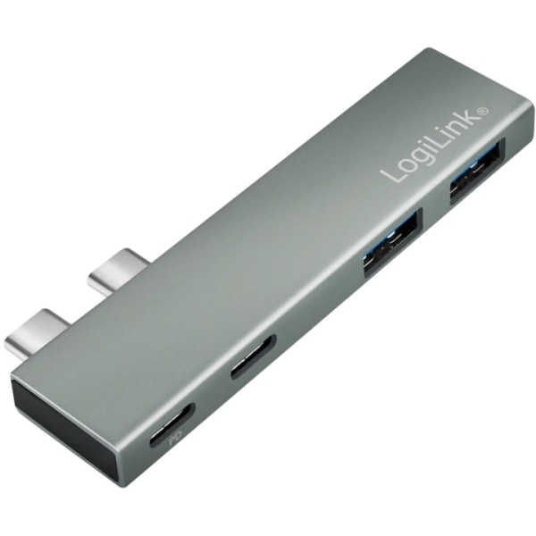 LogiLink Dual USB 3.2 Gen2x2 hub 4 porte PD 100W